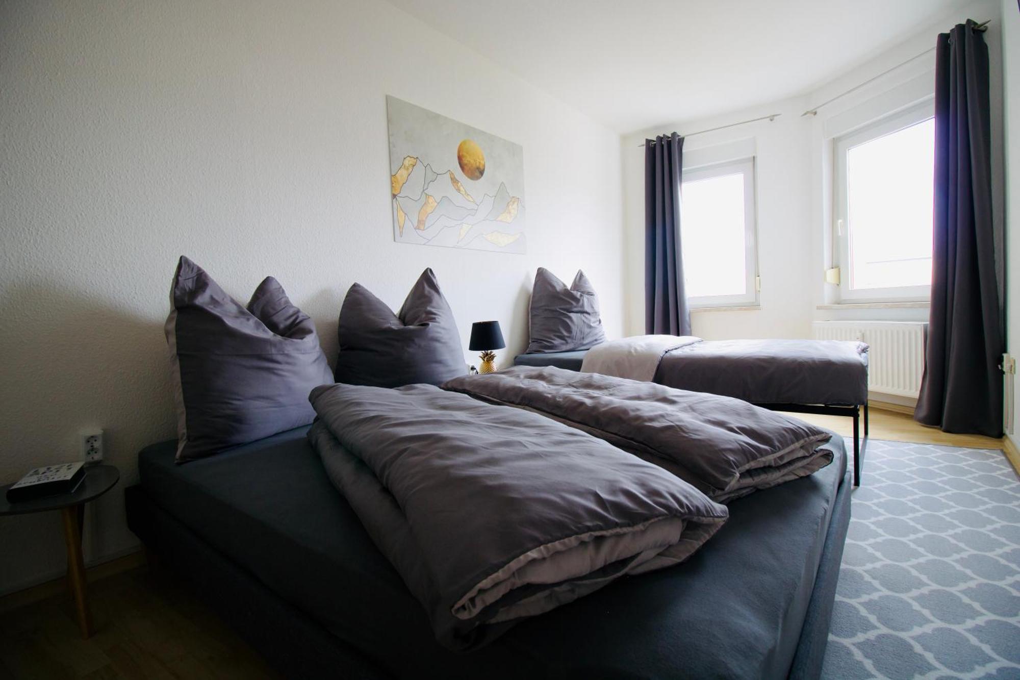 Apartment Gemuetliches Innenstadtnest, Zentrale Lage, 88qm, Kostenfreier Parkplatz, Fuer Bis Zu 6 Personen *